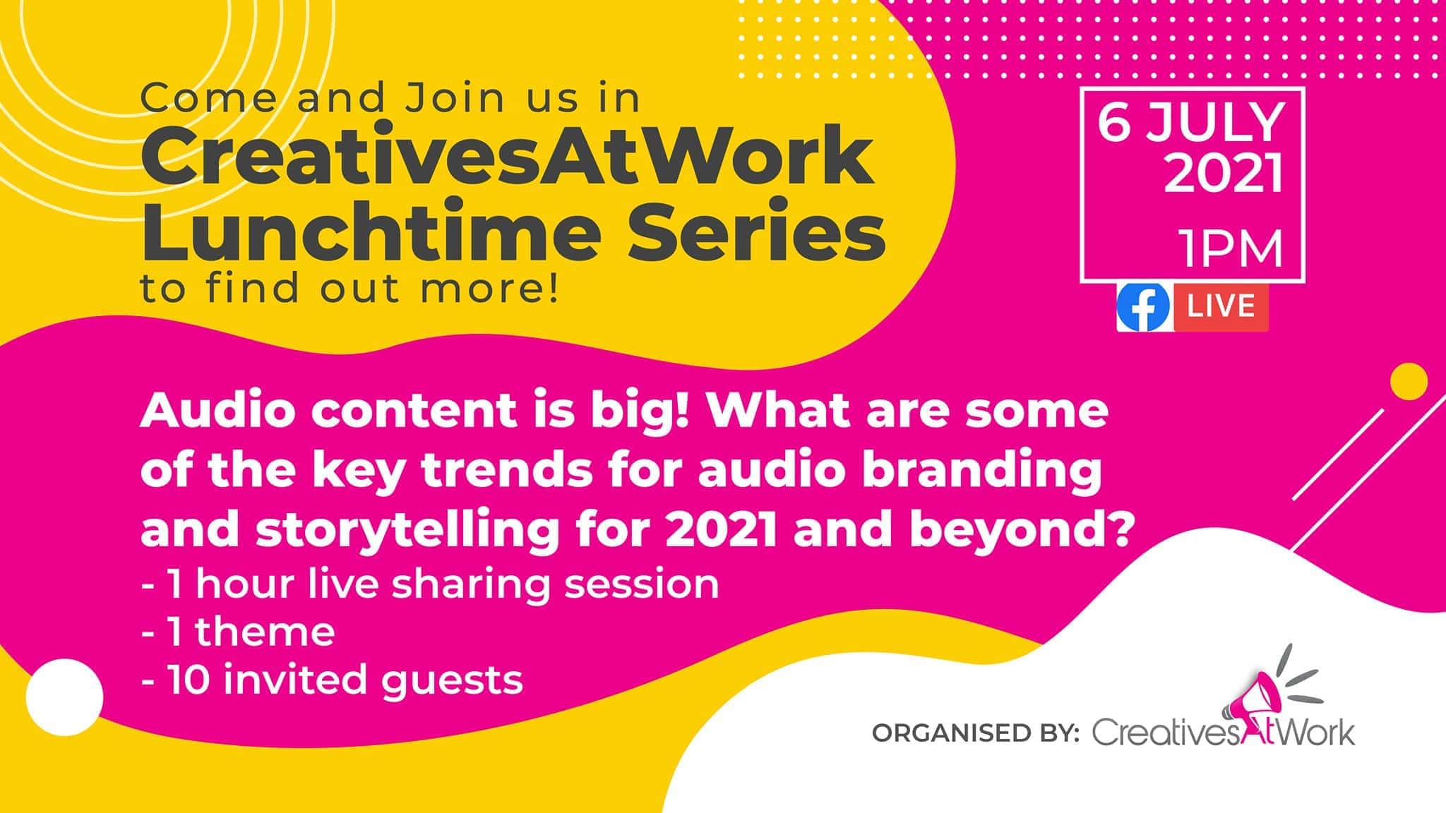 creativesatwork audio content trends